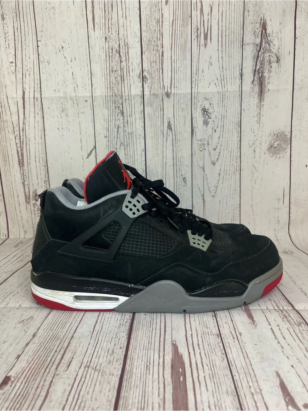 Jordan 4 Bred 2012 Men's Athletic Sneakers Size 13